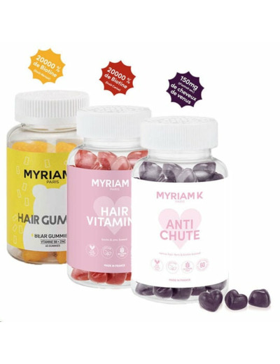 Cure complète de gummies 3 mois
