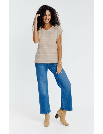 Tee-shirt uni manches courtes