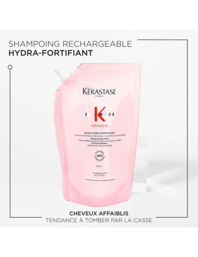 Bain hydra-fortifiant Genesis recharge 500 ml