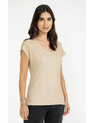 Tee-shirt uni manches courtes