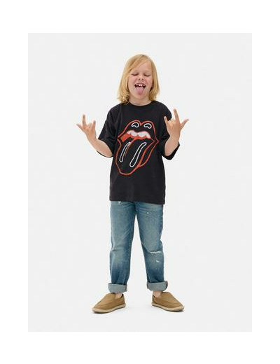 T-shirt à logo Rolling Stones