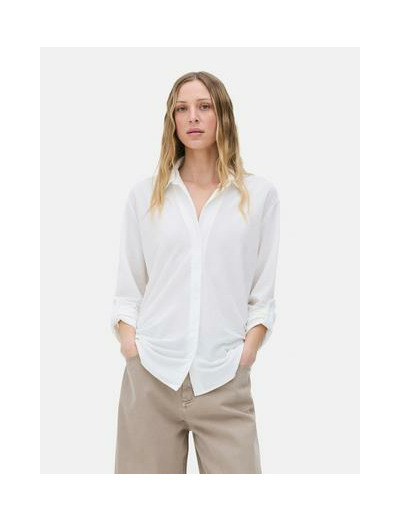 Chemise boutonnée en jersey