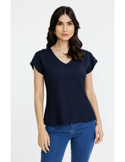 Tee-shirt uni manches courtes