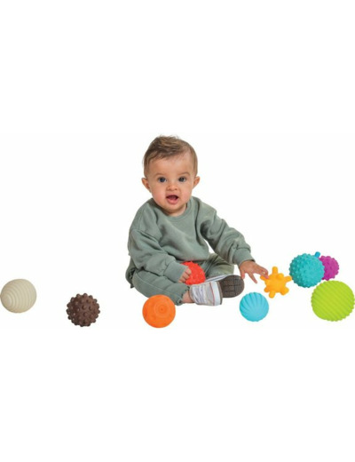 BALLES SENSORIELLES EN SAC