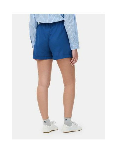 Short à nouer en mélange de coton