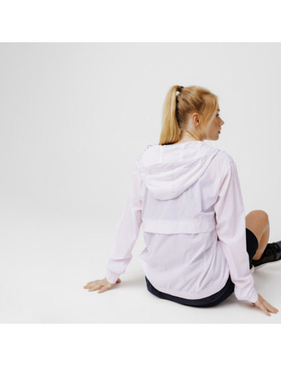 Veste coupe-vent de running Femme - KIPRUN Run 500 Wind Lilas pastel