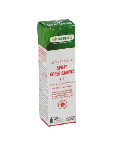 Olioseptil Spray Gorge Larynx Flacon De 20 Ml