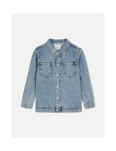 Veste en jean cloutée