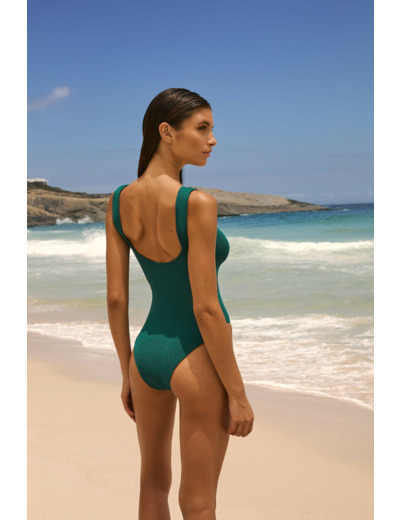 Maillot de bain 1 pièce en matière extensible,Maillot de bain 1 pièce en matière extensible;${refinementColor}
