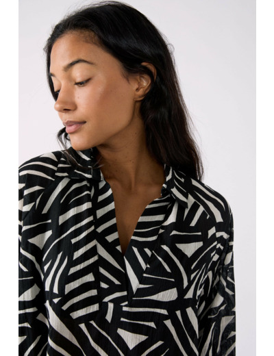 Tunique courte imprimée