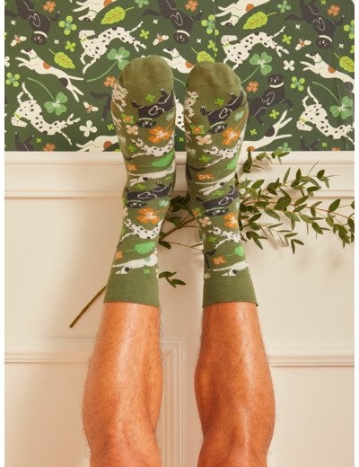 Chaussettes Kaki