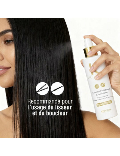 Thermo-protecteur à la kératine pour fer à lisser ou boucler K Protect