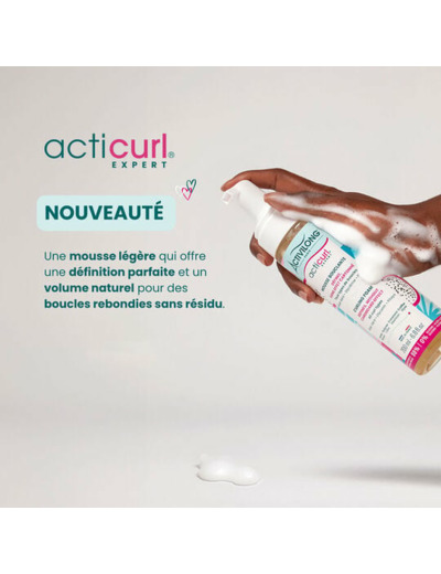 Mousse bouclante Acticurl