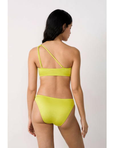 Brassière asymétrique haut de maillot de bain