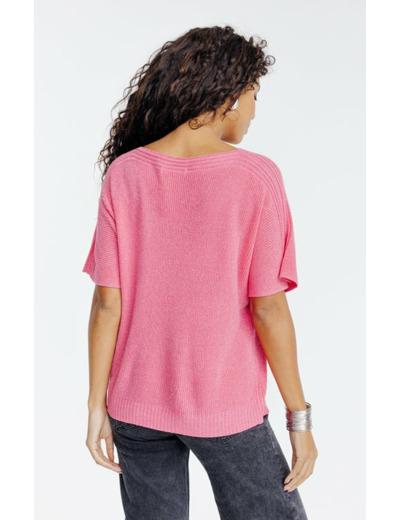 Pull avec brillance all over