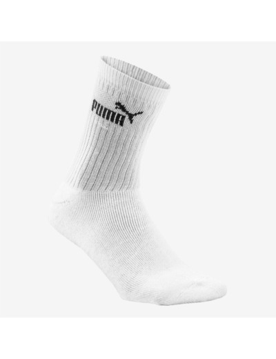 CHAUSSETTES PUMA HAUTES X3 BLANC