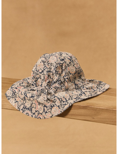 Chapeau cache nuque imprimé