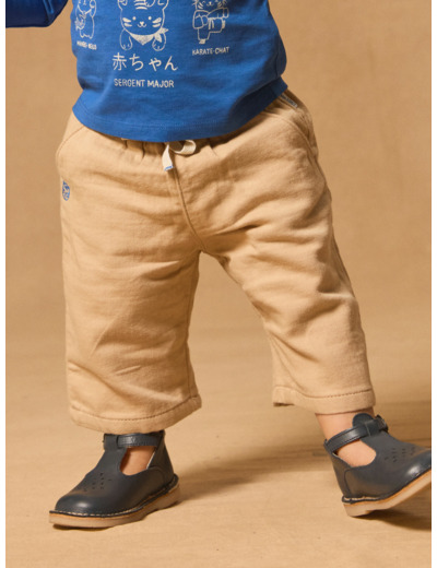 Pantalon ample