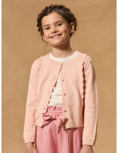 Gilet rose
