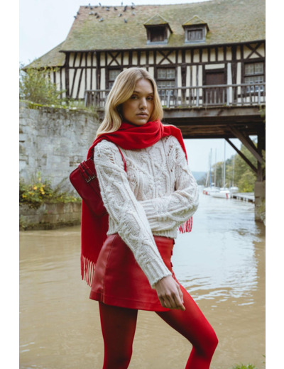 Chemise de nuit à manches longues