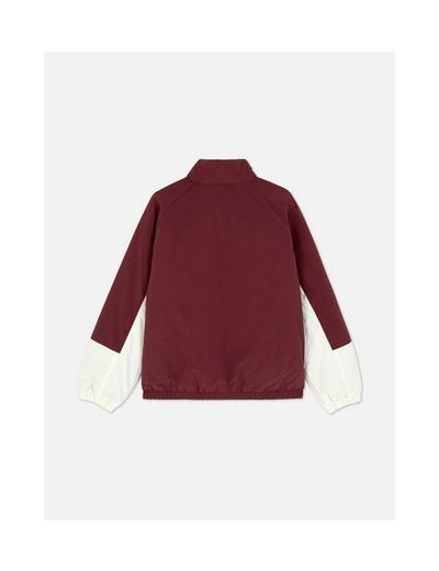 Veste coupe-vent à col cheminée