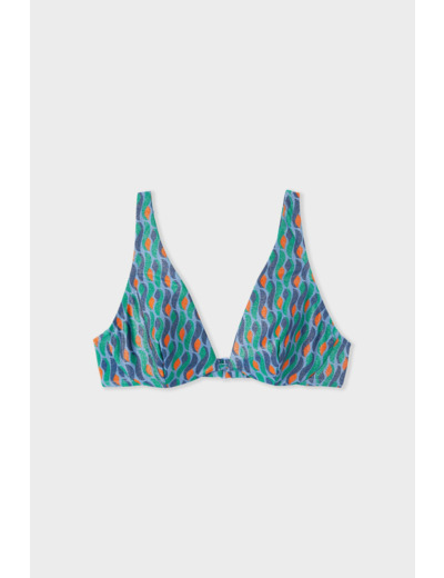 Triangle foulard avec armatures haut de maillot