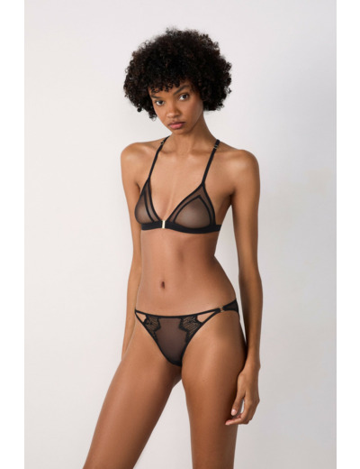 Culotte bikini en tulle