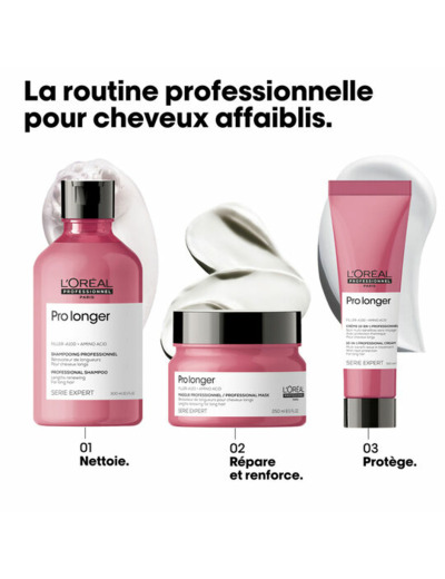 Shampooing rénovateur pour cheveux longs Pro Longer 1500 ml