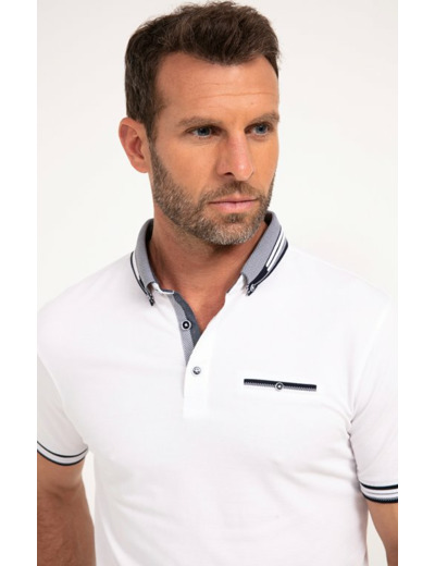 Polo à manches courtes Rail Léger