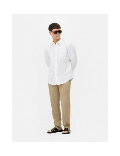 Chemise en lin à manches longues Kem