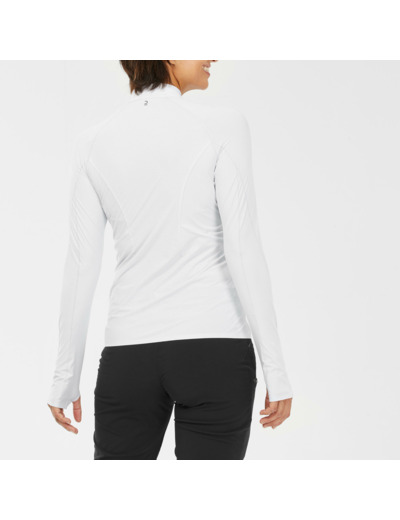 T-Shirt manches longues de randonnée montagne - Anti UV Femme