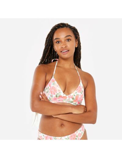 Haut de maillot de bain fleuri triangle Femme - Roxy Daisy