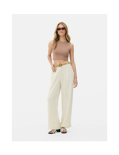 Pantalon droit avec ceinture