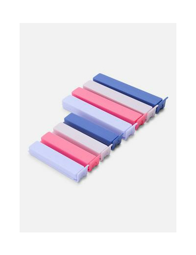 Lot de 8 pinces pour sachets alimentaires
