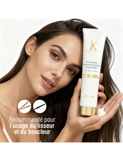 Crème thermo-protectrice à la kératine K Protect
