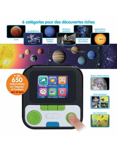 TÉLÉSCOPE VIDÉO INTERACTIF GENIUS XL