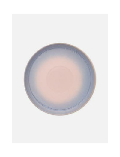 Petite assiette émaillée thermoréactive