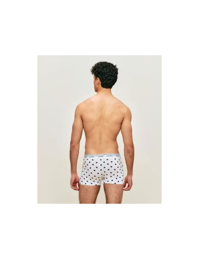 Boxer en coton motifs coeurs