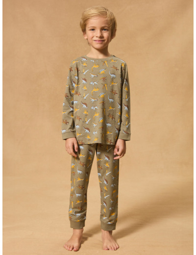 Pyjama Dino en jersey