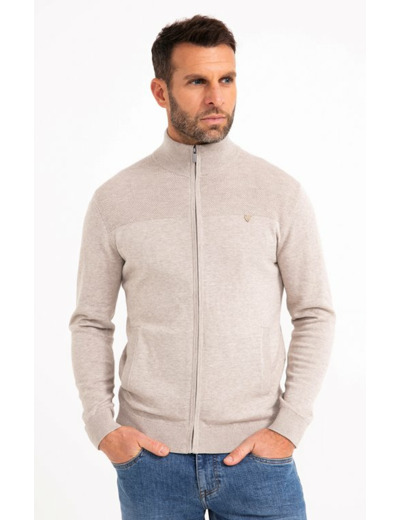 Gilet col montont zippé Basil