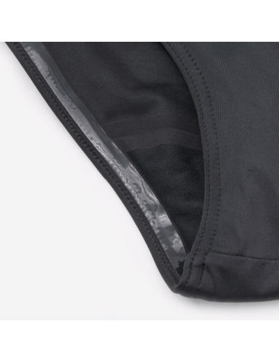 Maillot de bain menstruel 1 pièce Femme - SMOON Tethys noir