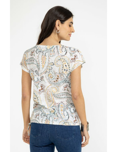 Tee-shirt imprimé manches courtes