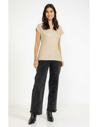 Tee-shirt uni manches courtes