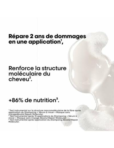Duo recharge Absolut Repair Molecular + shampooing 500 ml