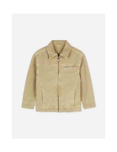 Veste zippée en toile pour enfant
