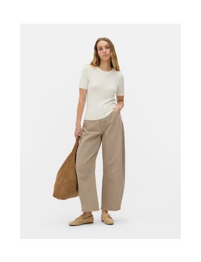 T-shirt ajusté à manches courtes