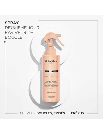 Spray Refresh Absolu Curl Manifesto