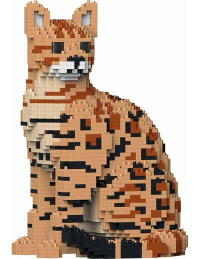 BENGAL 4 EN 1 BRUN BLOC DE CONSTRUCTION JEKCA