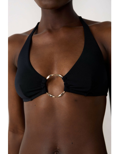 Triangle haut de maillot détail anneau