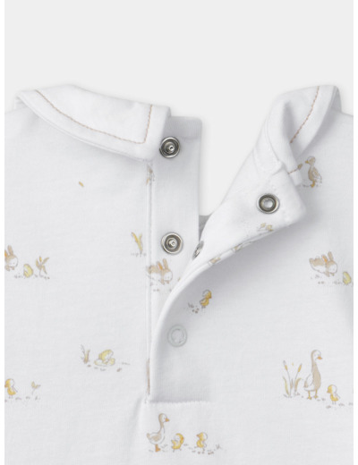Ensemble haut manches courtes et bloomer